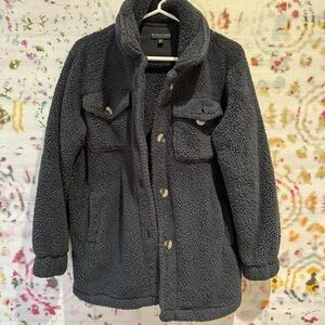 Gray Sherpa Jacket